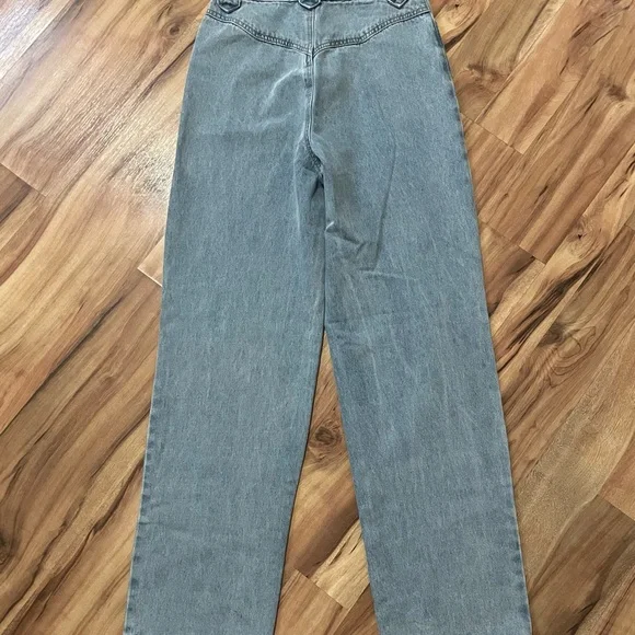 Le Lis Flame Embroidered Baggy Mom Jeans Sz S - Picture 5 of 11